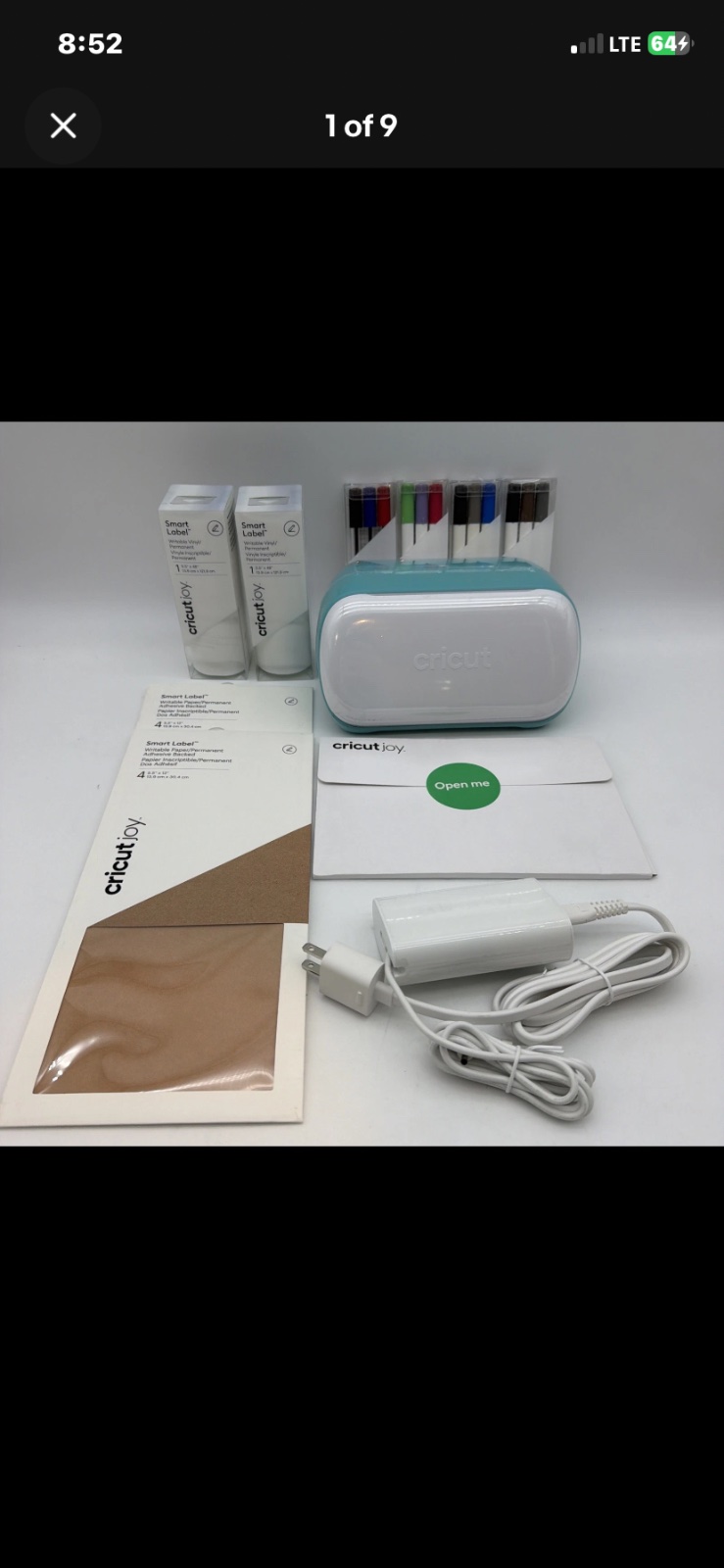 Cricut Joy Smart Label Making Machine w/ Accessories & Materials
