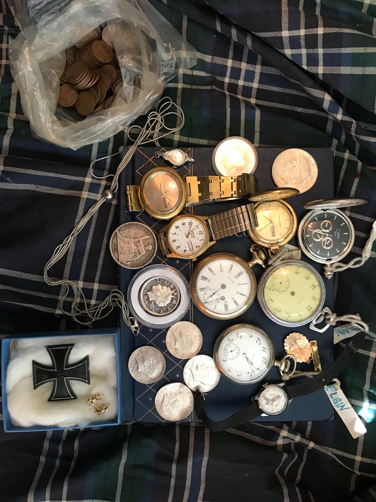 Antique watch collection for parts