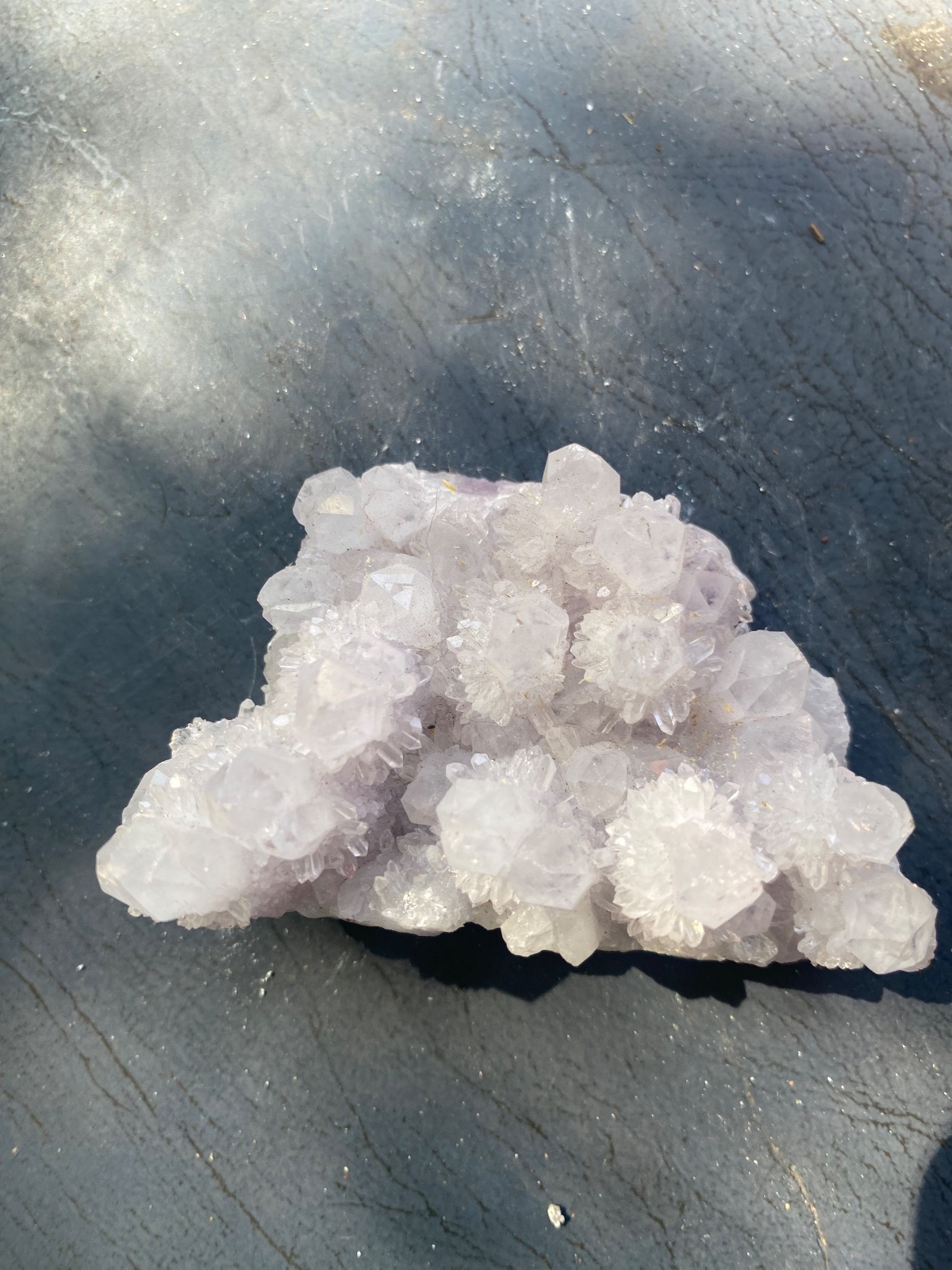Gorgeous Raw Amethyst Crystal Cluster Display Specimen