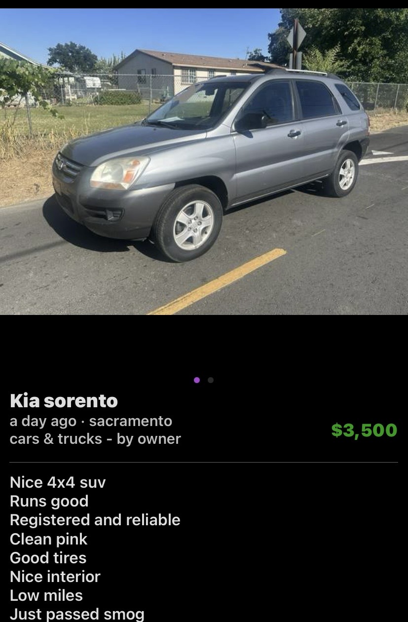 Used Kia Sorento SUV - Sacramento