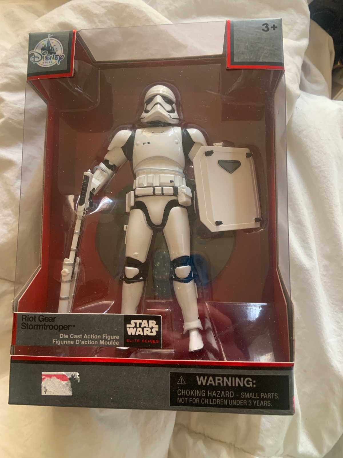 Star Wars Elite Series Riot Gear Stormtrooper Die Cast Action Figure Disney Store