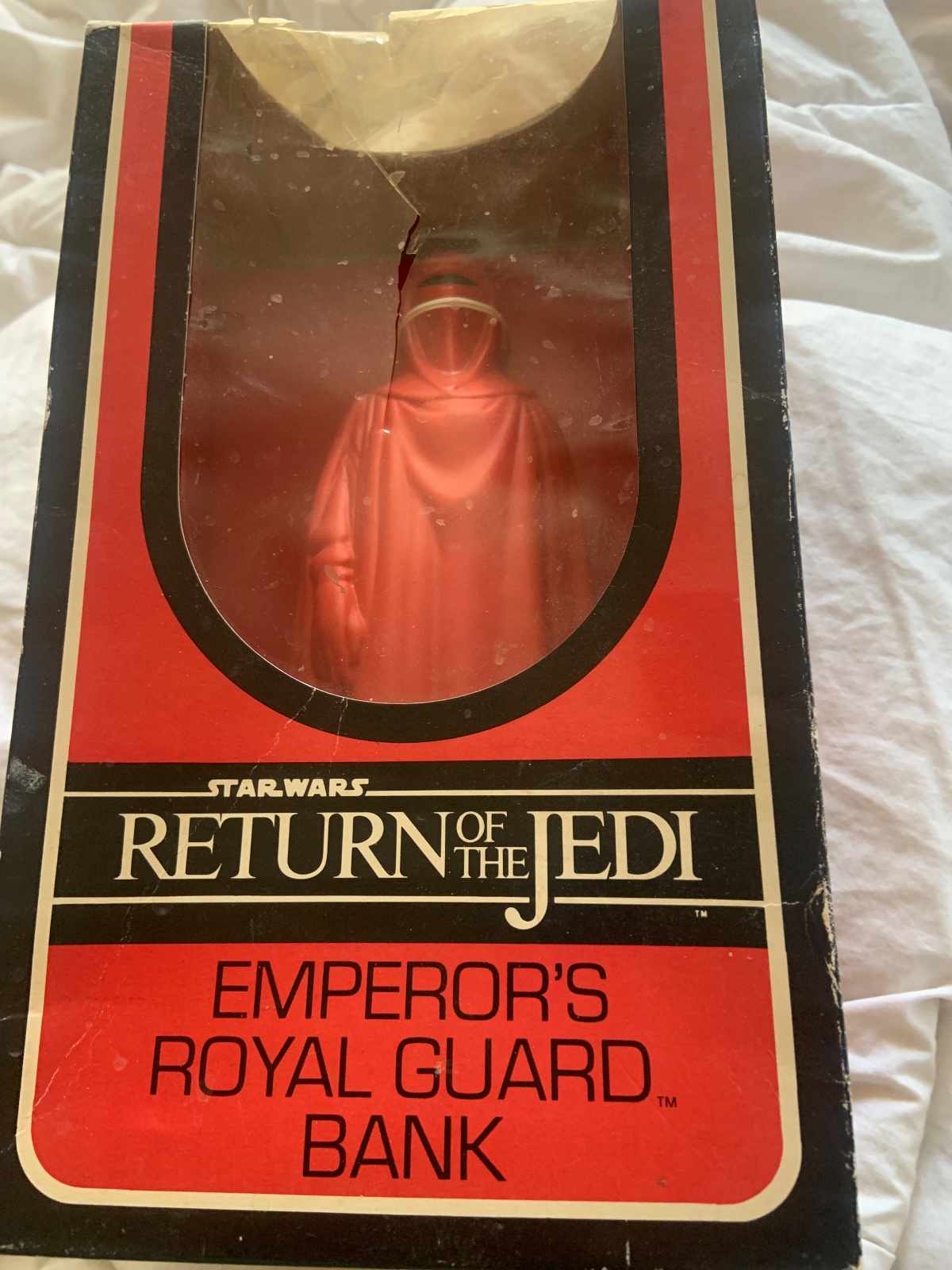 Vintage Star Wars Emperor's Royal Guard Bank, Return of the Jedi